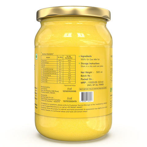 By Nature A2 Gir Cow Ghee 500g