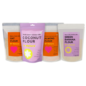 ByNature All Flour Nutrition Combo (Pack of 4 Flours) - By Nature Everyday Nutrition