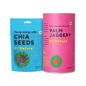 ByNature Chia Seeds & Palm Jaggery Combo - By Nature Everyday Nutrition