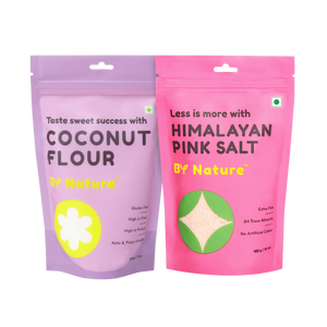 By Nature Bestseller Combo (Himalayan Pink Salt + Coconut Flour) - By Nature Everyday Nutrition