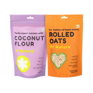 ByNature Rolled Oats & Coconut Flour combo pack - By Nature Everyday Nutrition