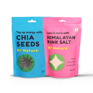 Chia Seeds and Pink Salt
