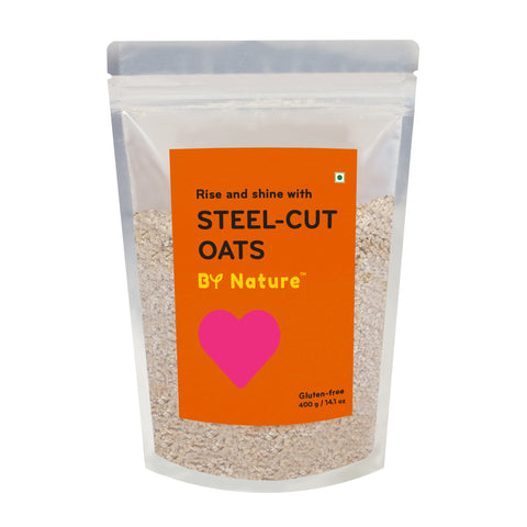 By Nature Steel Cut Oats 400 g - By Nature Everyday Nutrition